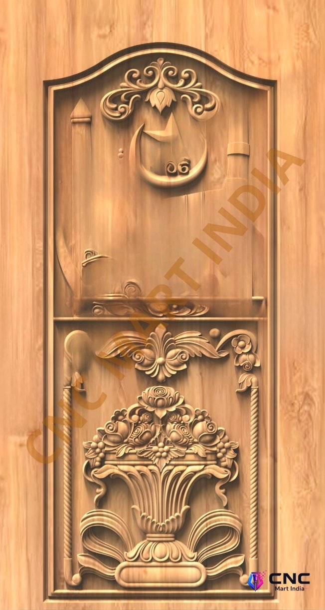 GSK EMBOSSING - EMD-98 Divine Carved Relief CNC Design